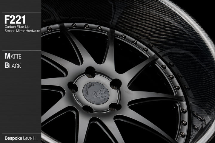 AVANT GARDE AG F221 - MATTE BLACK