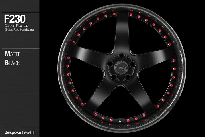 AVANT GARDE AG F230 - MATTE BLACK