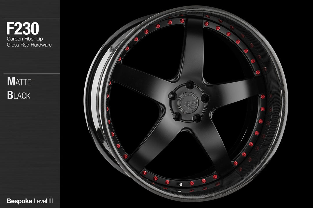 AVANT GARDE AG F230 - MATTE BLACK