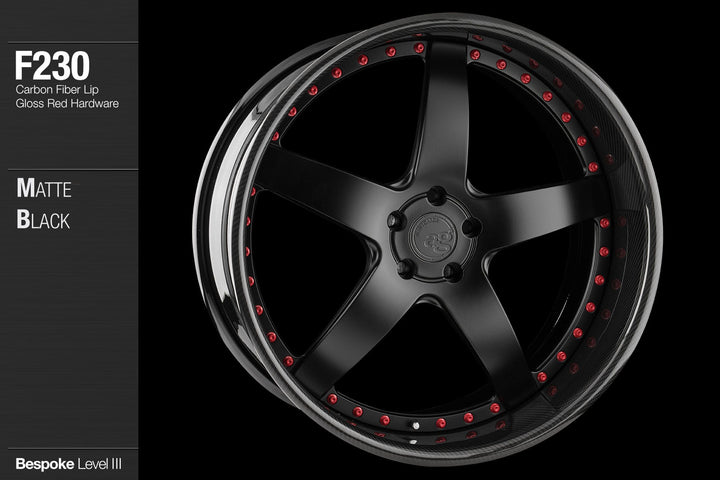 AVANT GARDE AG F230 - MATTE BLACK