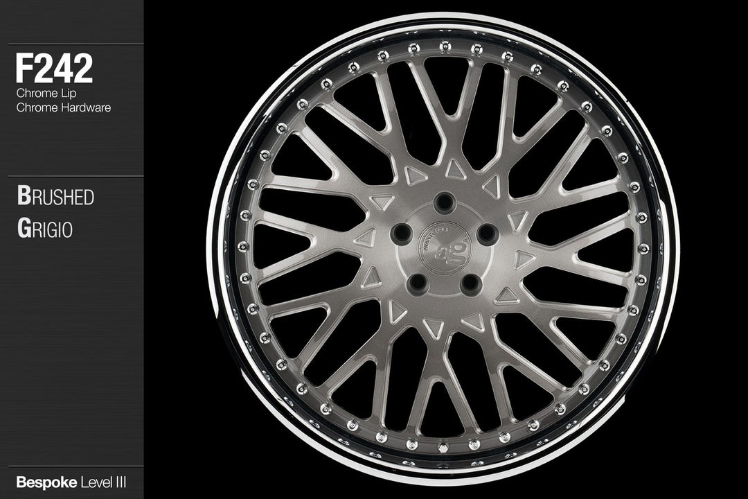 AVANT GARDE AG F242 - BRUSHED GRIGIO