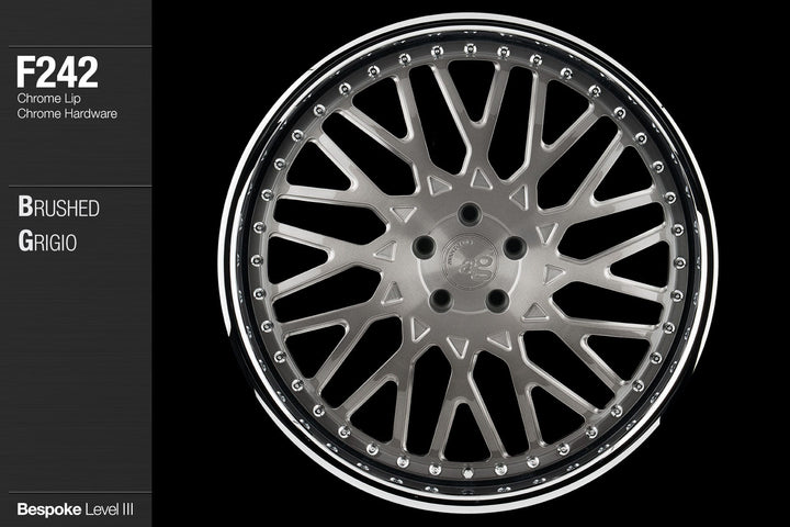 AVANT GARDE AG F242 - BRUSHED GRIGIO