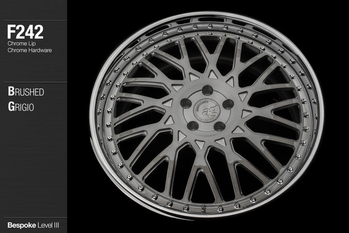 AVANT GARDE AG F242 - BRUSHED GRIGIO