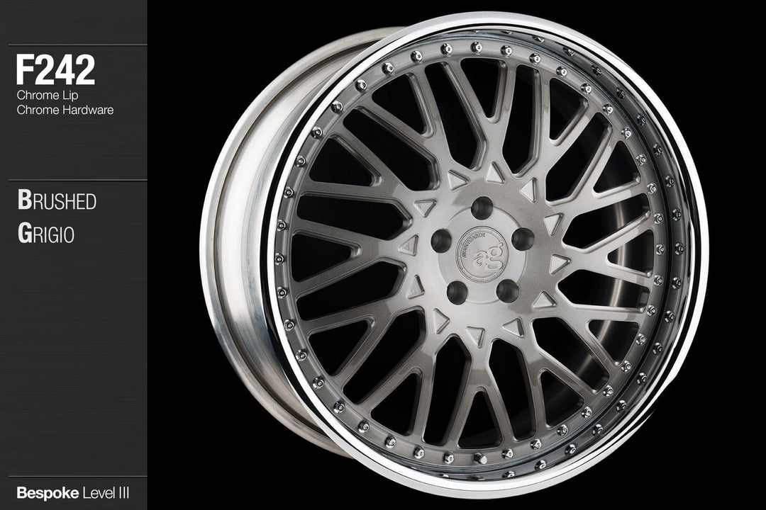 AVANT GARDE AG F242 - BRUSHED GRIGIO