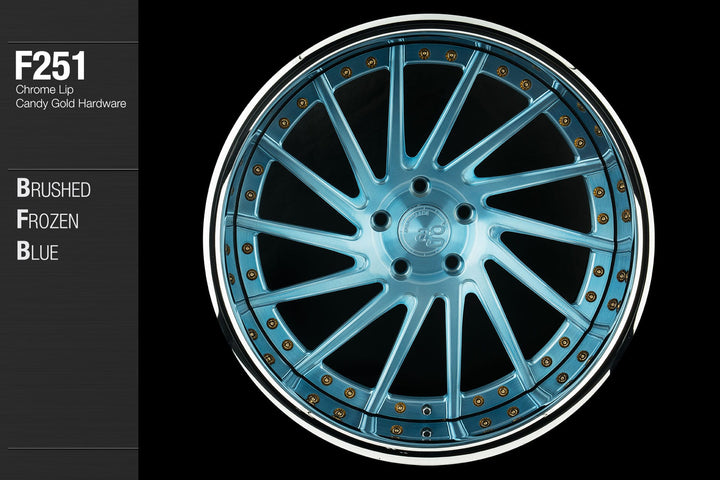 AVANT GARDE AG F251 - BRUSHED FROZEN BLUE