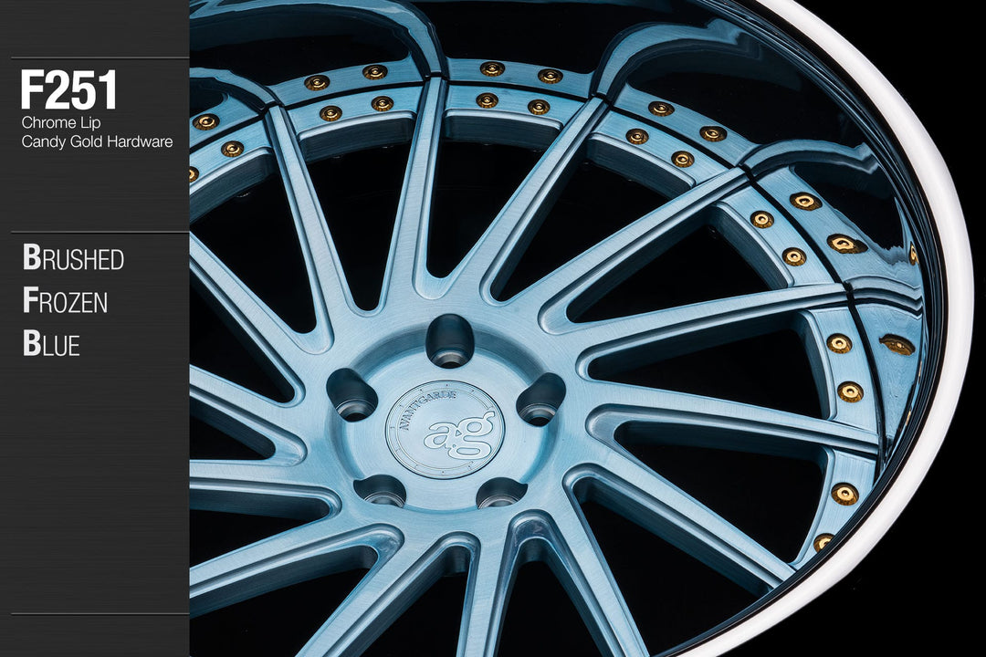 AVANT GARDE AG F251 - BRUSHED FROZEN BLUE