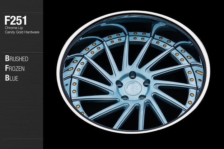 AVANT GARDE AG F251 - BRUSHED FROZEN BLUE