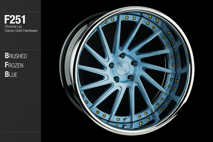 AVANT GARDE AG F251 - BRUSHED FROZEN BLUE