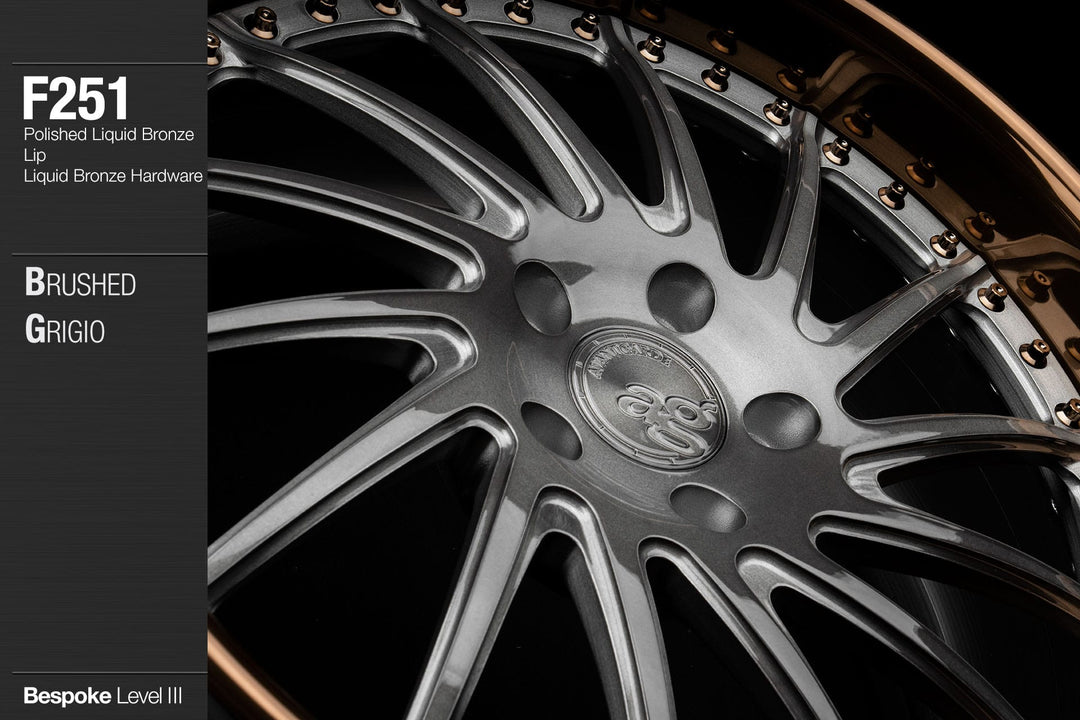 AVANT GARDE AG F251 - BRUSHED GRIGIO