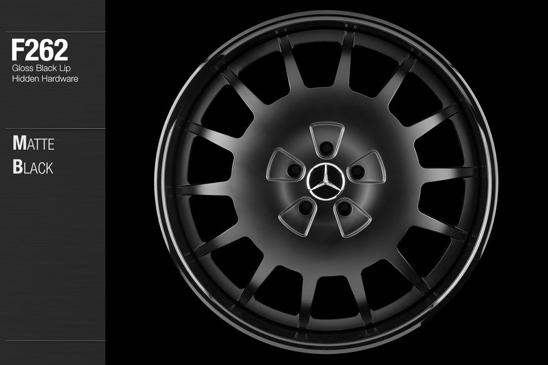 AVANT GARDE AG F262 - MATTE BLACK