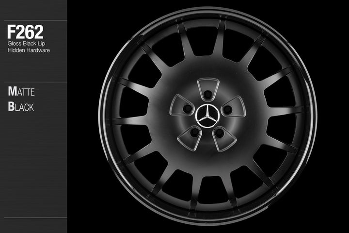 AVANT GARDE AG F262 - MATTE BLACK