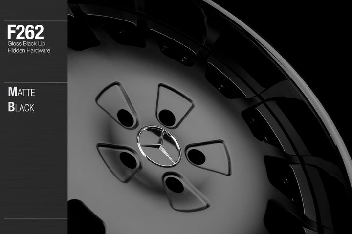 AVANT GARDE AG F262 - MATTE BLACK