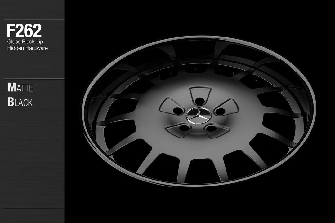 AVANT GARDE AG F262 - MATTE BLACK