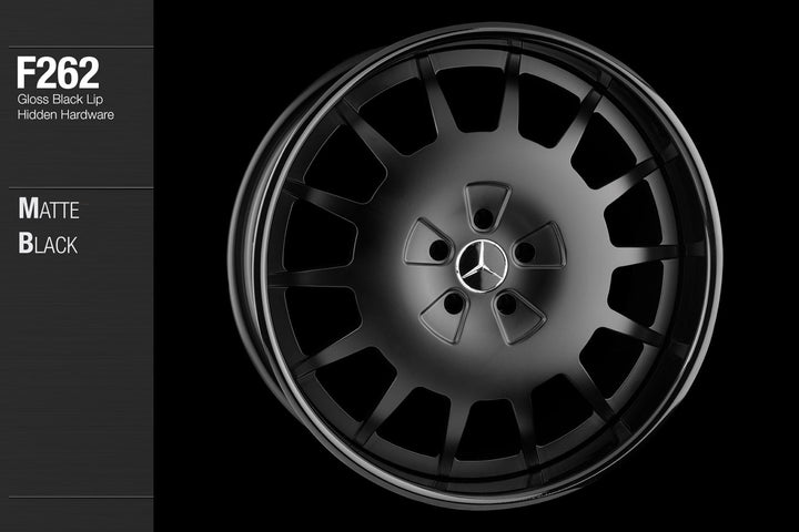 AVANT GARDE AG F262 - MATTE BLACK