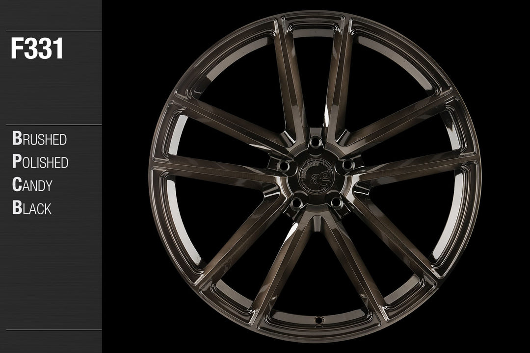 AVANT GARDE AG F331 - BRUSHED POLISHED CANDY BLACK
