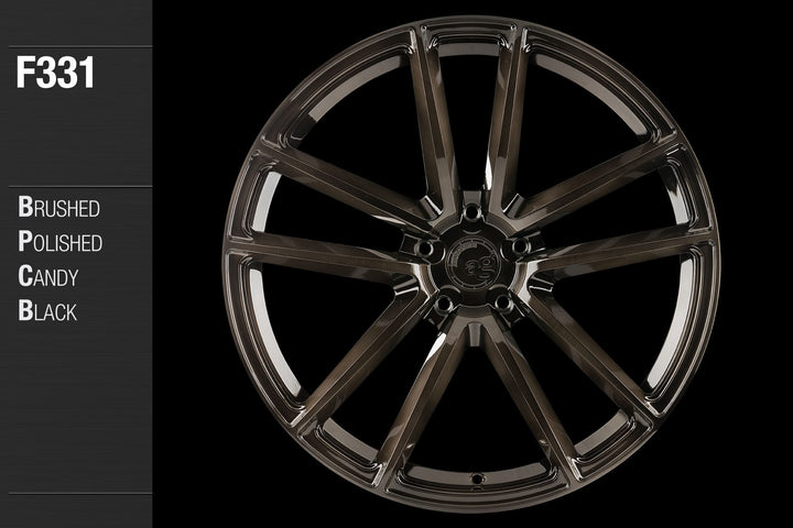 AVANT GARDE AG F331 - BRUSHED POLISHED CANDY BLACK