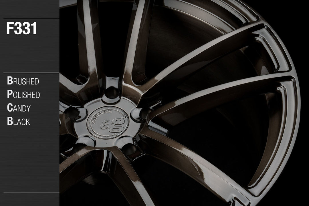 AVANT GARDE AG F331 - BRUSHED POLISHED CANDY BLACK