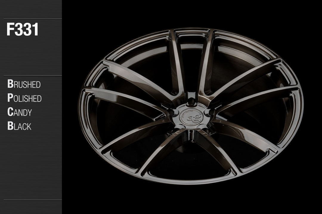 AVANT GARDE AG F331 - BRUSHED POLISHED CANDY BLACK