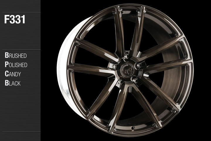 AVANT GARDE AG F331 - BRUSHED POLISHED CANDY BLACK