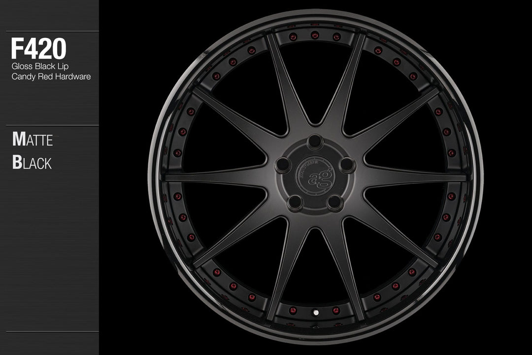 AVANT GARDE AG F420 - MATTE BLACK