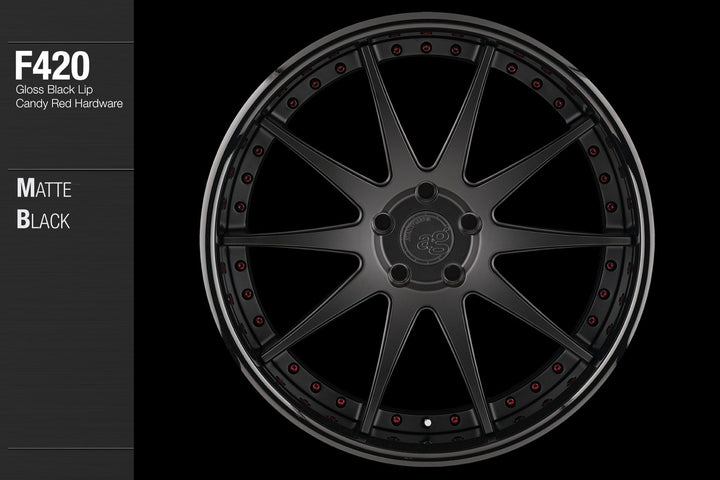 AVANT GARDE AG F420 - MATTE BLACK