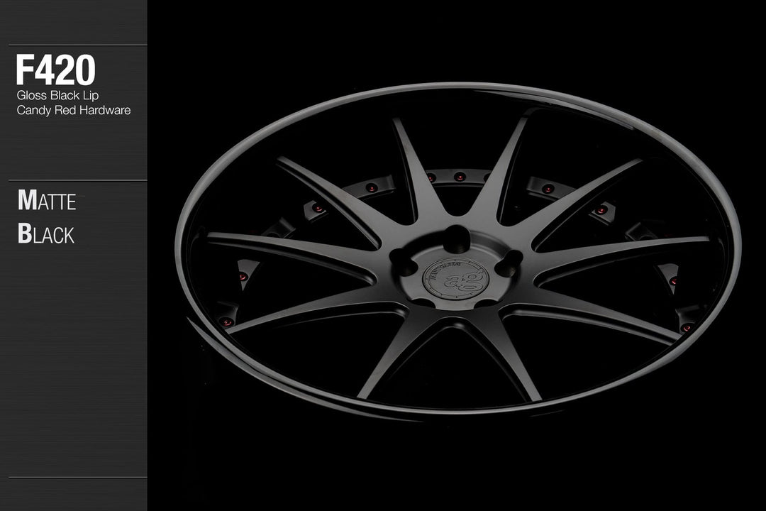 AVANT GARDE AG F420 - MATTE BLACK