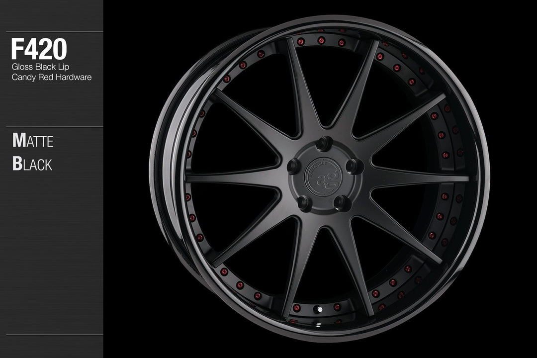 AVANT GARDE AG F420 - MATTE BLACK