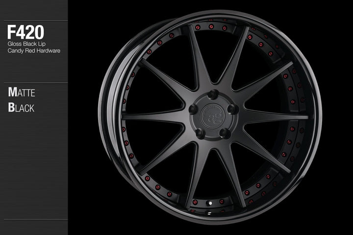 AVANT GARDE AG F420 - MATTE BLACK