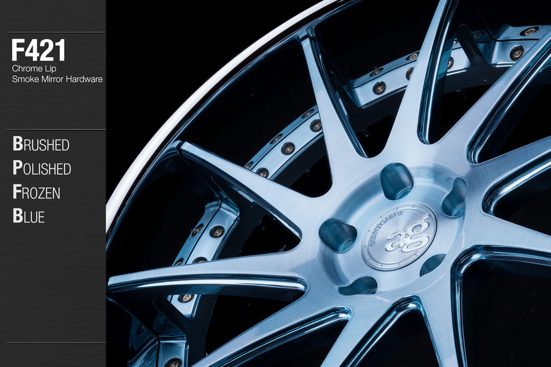 AVANT GARDE AG F421 - BRUSHED FROZEN BLUE