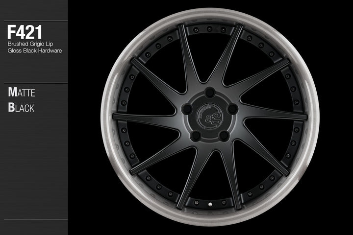 AVANT GARDE AG F421 - MATTE BLACK