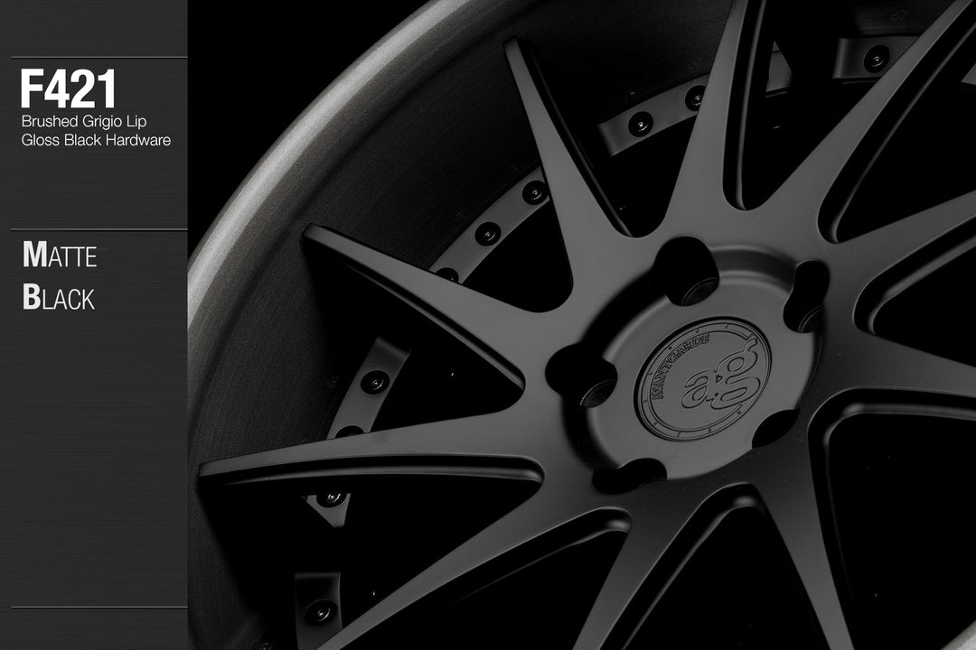 AVANT GARDE AG F421 - MATTE BLACK