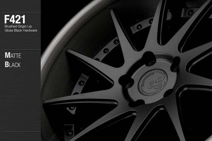 AVANT GARDE AG F421 - MATTE BLACK