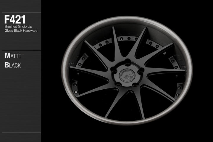 AVANT GARDE AG F421 - MATTE BLACK