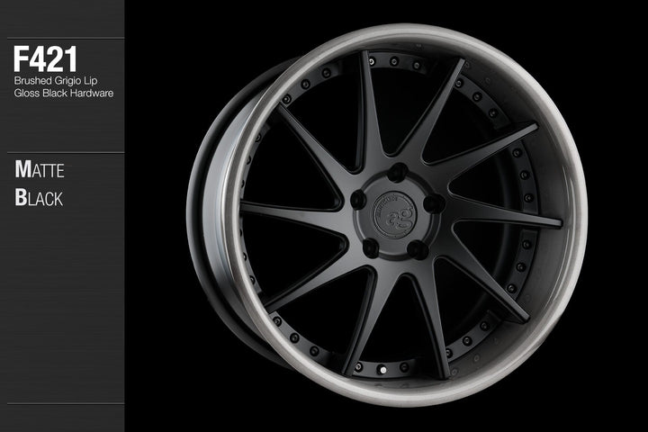 AVANT GARDE AG F421 - MATTE BLACK