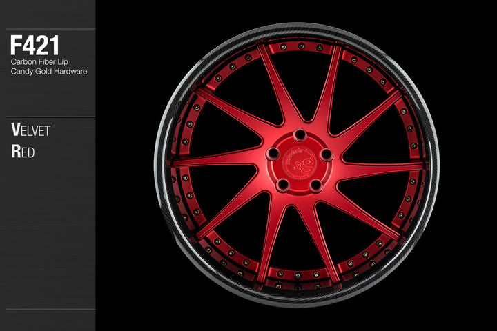 AVANT GARDE AG F421 - VELVET RED