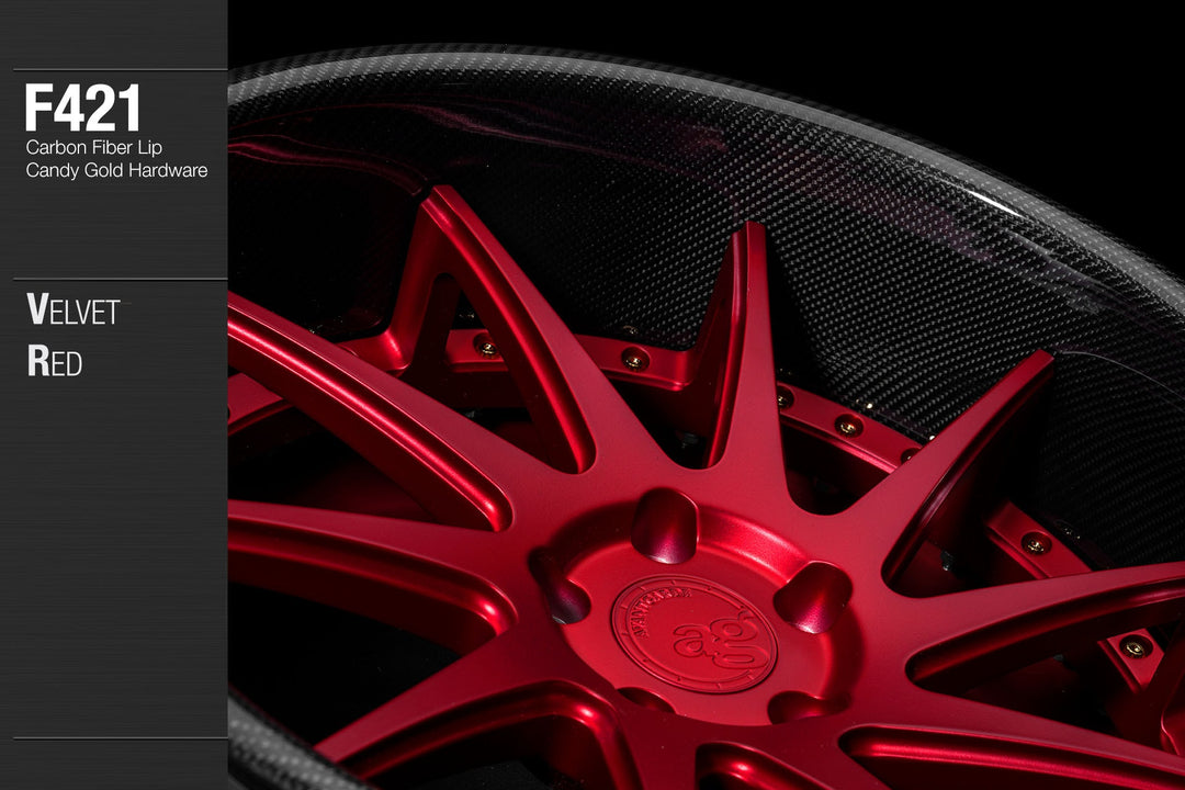 AVANT GARDE AG F421 - VELVET RED