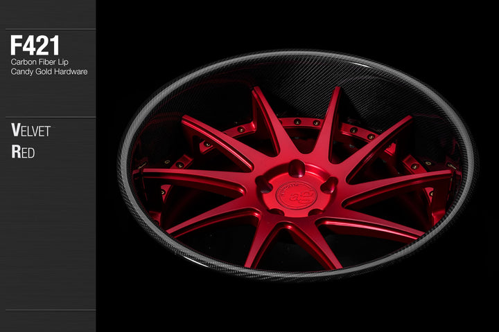 AVANT GARDE AG F421 - VELVET RED