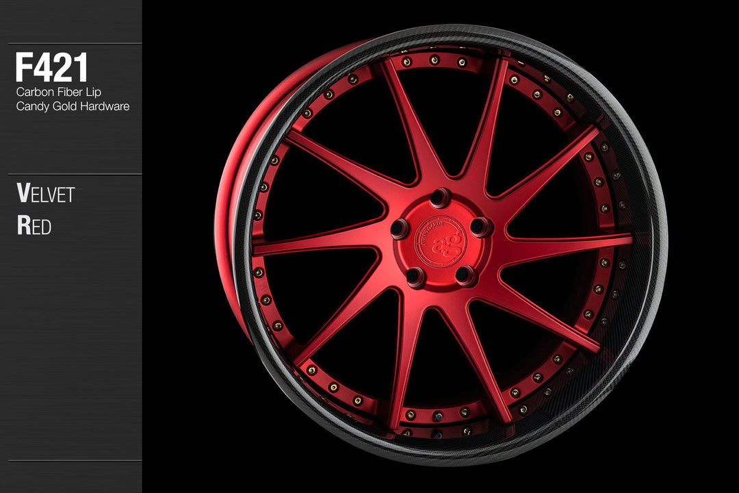 AVANT GARDE AG F421 - VELVET RED