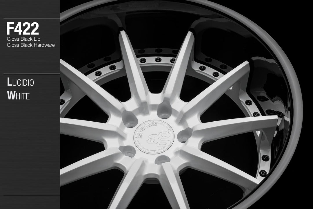 AVANT GARDE AG F422 - LUCIDO WHITE