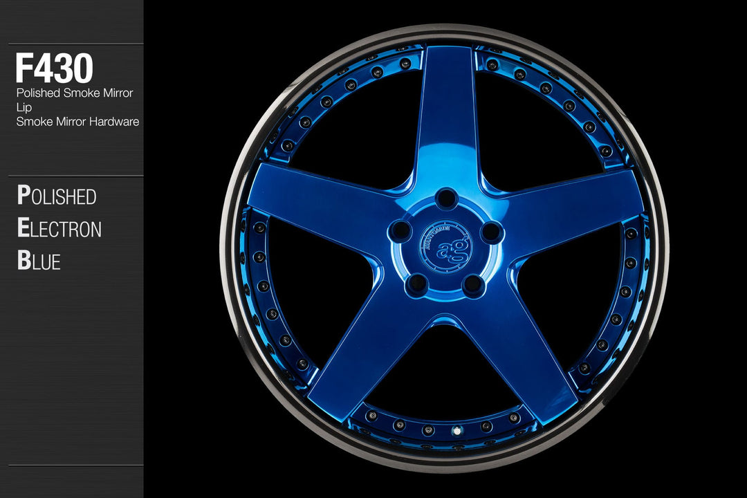 AVANT GARDE AG F430 - POLISHED ELECTRON BLUE
