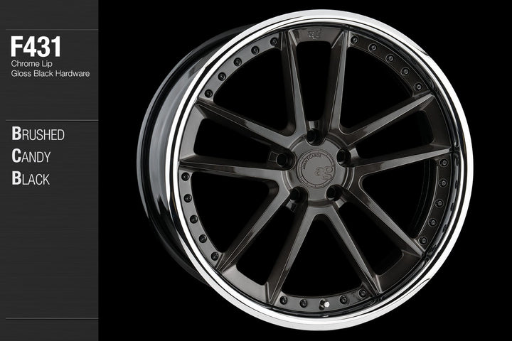 AVANT GARDE AG F431 - BRUSHED CANDY BLACK