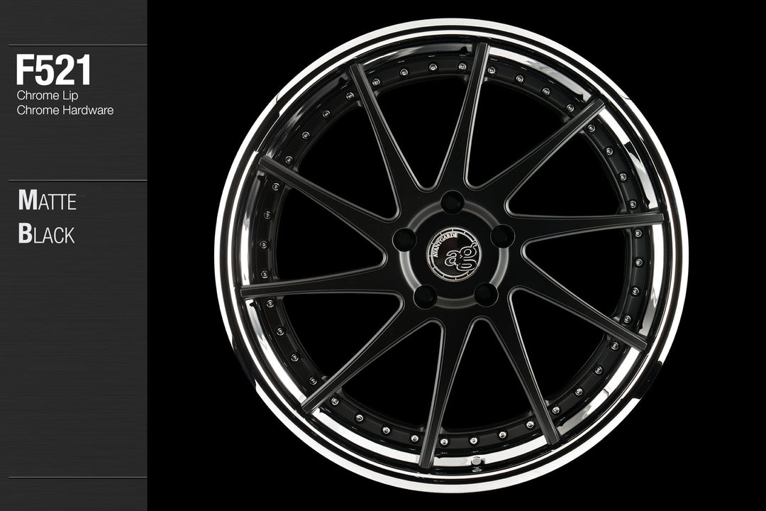 AVANT GARDE AG F521 - MATTE BLACK