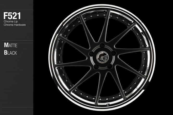 AVANT GARDE AG F521 - MATTE BLACK