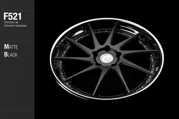 AVANT GARDE AG F521 - MATTE BLACK