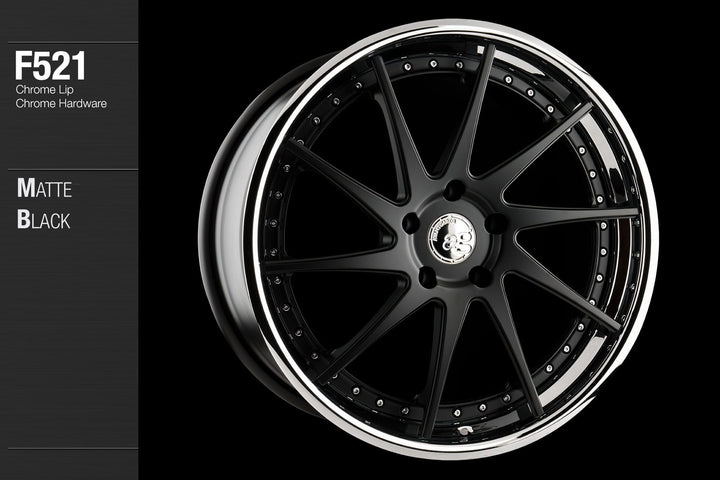 AVANT GARDE AG F521 - MATTE BLACK