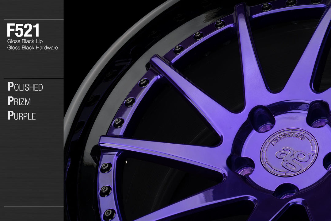 AVANT GARDE AG F521 - POLISHED PRIZM PURPLE