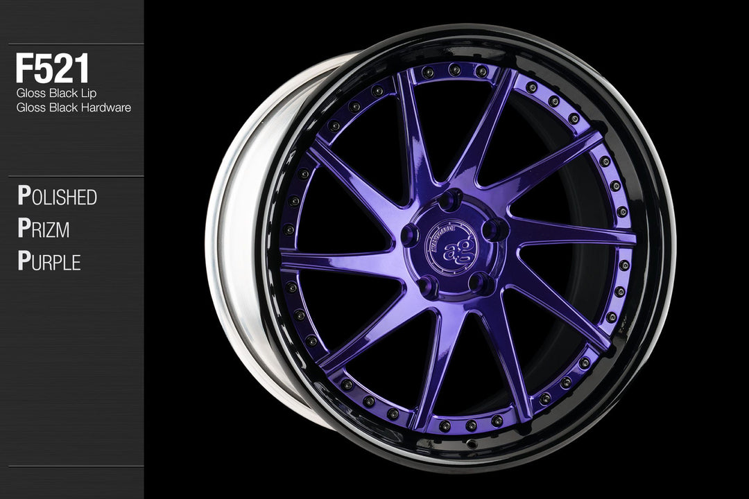 AVANT GARDE AG F521 - POLISHED PRIZM PURPLE