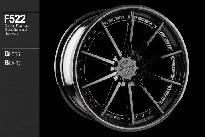 AVANT GARDE AG F522 - GLOSS BLACK
