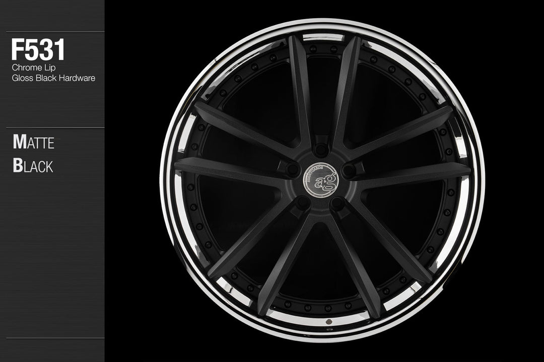 AVANT GARDE AG F531 - MATTE BLACK