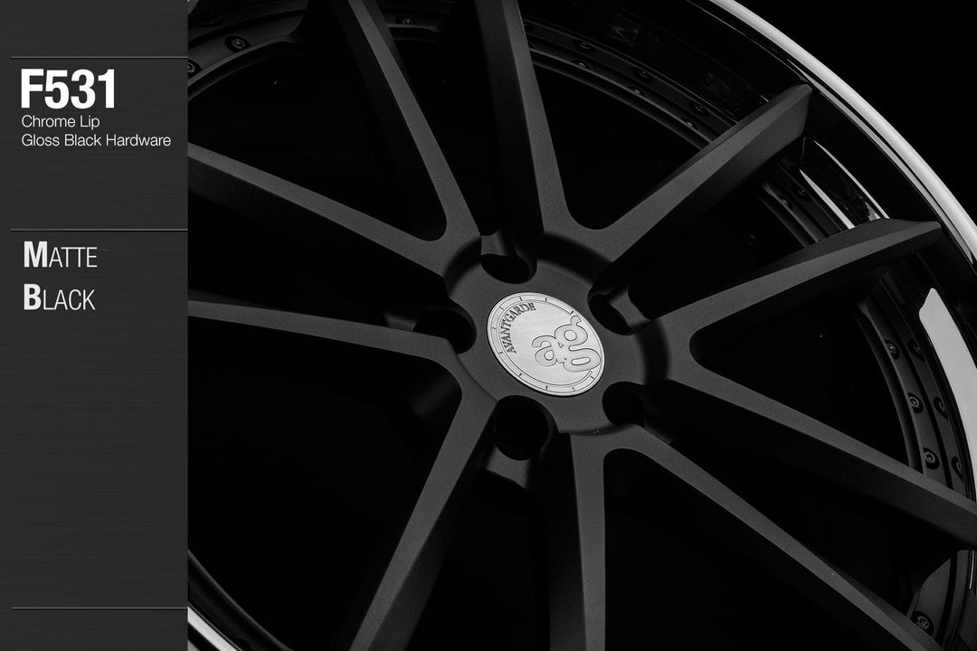 AVANT GARDE AG F531 - MATTE BLACK